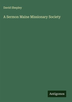 Cover A Sermon Maine Missionary Society