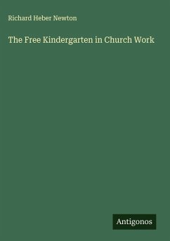Cover The Free Kindergarten in Church Work