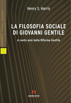 Cover La filosofia sociale di Giovanni Gentile