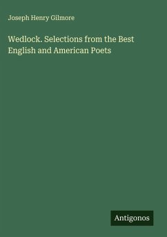 Cover Wedlock. Selections from the Best English and American Poets