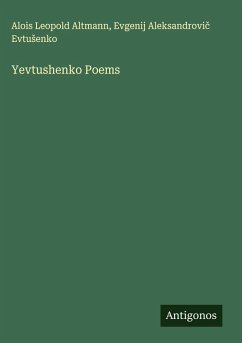 Cover Yevtushenko Poems