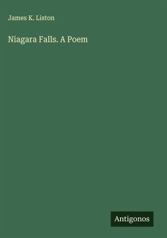 Cover Niagara Falls. A Poem