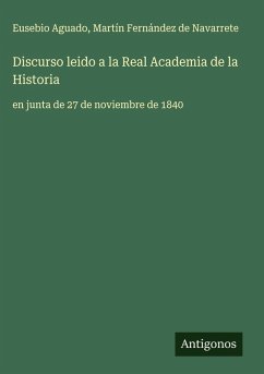Cover Discurso leido a la Real Academia de la Historia