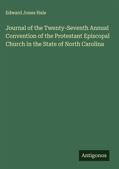 Cover Journal of the Twenty-Seventh Annual Convention of the Protestant Episcopal Church in the State of North Carolina