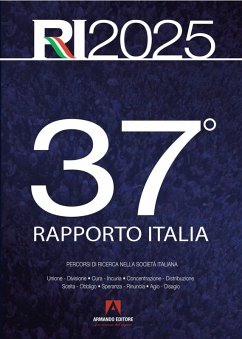 Cover 37° Rapporto Italia 2025. Percorsi di ricerca nella società italiana