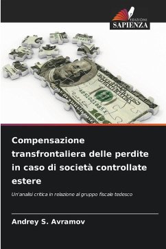Cover Compensazione transfrontaliera delle perdite in caso di società controllate estere