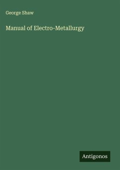 Cover Manual of Electro-Metallurgy