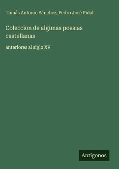 Cover Coleccion de algunas poesias castellanas