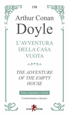 Cover L' avventura della casa vuota-The adventure of the empty house
