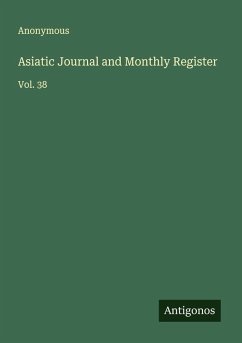 Cover Asiatic Journal and Monthly Register