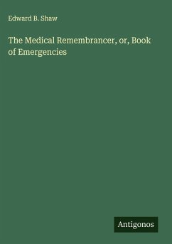Cover The Medical Remembrancer, or, Book of Emergencies
