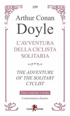 Cover L' avventura della ciclista solitaria-The adventure of the solitary cyclist