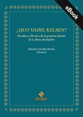 ¿Quo vadis, Kelsen? (eBook, ePUB)