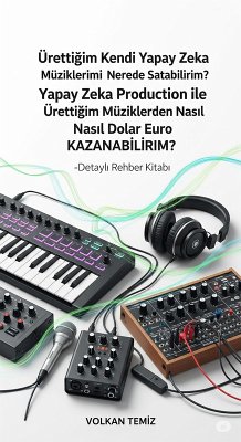 Cover Ürettigim Kendi Yapay Zeka Müziklerimi Nerede Satabilirim? Yapay Zeka Production ile Ürettigim Müziklerden Nasil Dolar Euro KAZANABILIRIM?-Detayli Rehber Kitabi (TÜRKÇE KITAPLAR SERISI, #3) (eBook, ePUB)