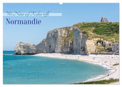 Normandie - Wo Natur auf Kultur trifft (Wandkalender 2026 DIN A2 quer), CALVENDO Monatskalender Cover Normandie - Wo Natur auf Kultur trifft (Wandkalender 2026 DIN A2 quer), CALVENDO Monatskalender