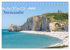 Normandie - Wo Natur auf Kultur trifft (Tischkalender 2026 DIN A5 quer), CALVENDO Monatskalender Cover Normandie - Wo Natur auf Kultur trifft (Tischkalender 2026 DIN A5 quer), CALVENDO Monatskalender