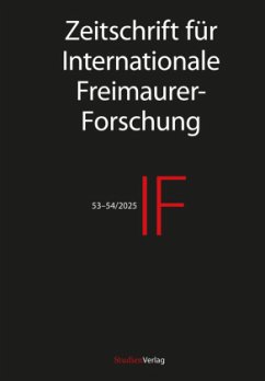 Cover IF - Zeitschrift für Internationale Freimaurer-Forschung 53-54/24
