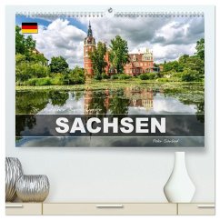 Cover Die deutschen Bundesländer - Sachsen (hochwertiger Premium Wandkalender 2026 DIN A2 quer), Kunstdruck in Hochglanz