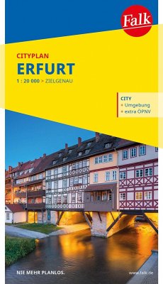 Cover Falk Cityplan Erfurt 1:20.000