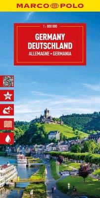 Cover MARCO POLO Reisekarte Deutschland 1:800.000