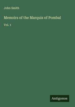 Cover Memoirs of the Marquis of Pombal