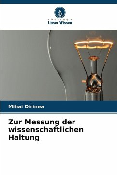 Cover Zur Messung der wissenschaftlichen Haltung