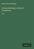 German Anthology a Series of Translations