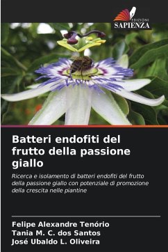 Batteri endofiti del frutto della passione giallo Cover Batteri endofiti del frutto della passione giallo