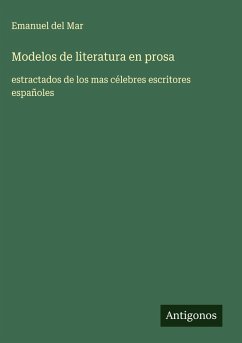 Cover Modelos de literatura en prosa
