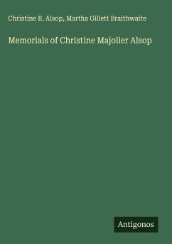 Cover Memorials of Christine Majolier Alsop
