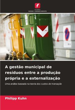 Cover A gestão municipal de resíduos entre a produção própria e a externalização