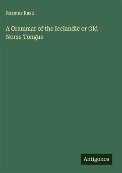 Cover A Grammar of the Icelandic or Old Norse Tongue