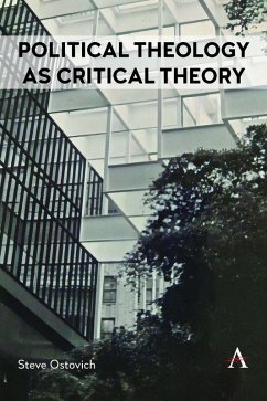 Cover Political Theology as Critical Theory