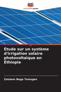 Cover Étude sur un système d'irrigation solaire photovoltaïque en Éthiopie