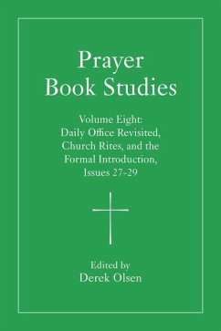 Prayer Book Studies Volume Eight Cover Prayer Book Studies Volume Eight
