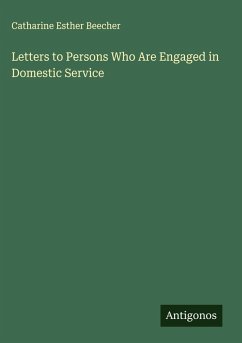 Cover Letters to Persons Who Are Engaged in Domestic Service