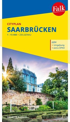 Cover Falk Cityplan Saarbrücken 1:15.000