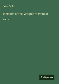 Cover Memoirs of the Marquis of Pombal