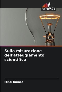 Cover Sulla misurazione dell'atteggiamento scientifico