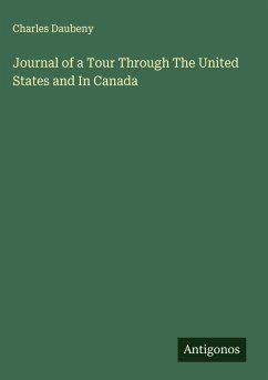 Journal of a Tour Through The United States and In Canada - Daubeny, Charles