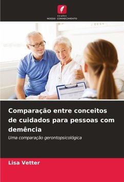 Cover Comparação entre conceitos de cuidados para pessoas com demência