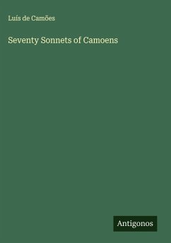 Cover Seventy Sonnets of Camoens