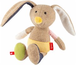 Cover Sigikid 43464 - Kuscheltier Hase mit gelber Nase, Patchwork Sweety, 30 cm