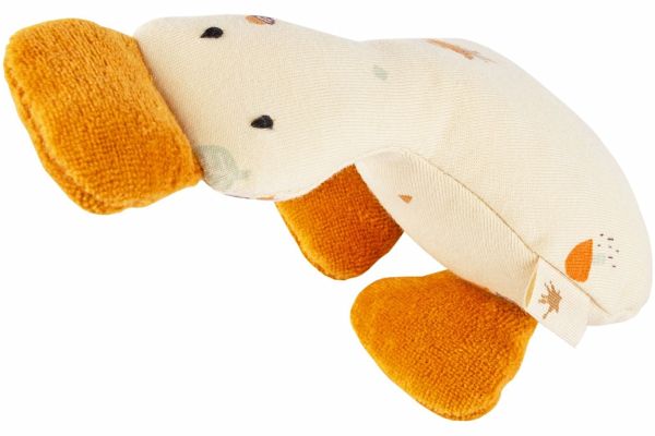 Sigikid 39994 - Greifling Rassel Gans, sigibaby, Baumwolle, 20 cm