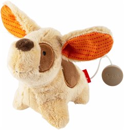 Cover Sigikid 43448 - Mini Spieluhr Hund (Melodie mit vier Wiegenliedern), 13 cm