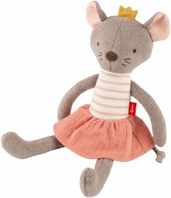 Cover Sigikid 31043 - Kuscheltier Maus Prinzessin, Baby Sweety, Baumwolle, 35 cm