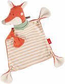 Sigikid 31018 - Schnuffeltuch Fuchs, beige gestreift, Baumwolle, 20x4x26cm