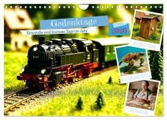 Cover Gedenktage 2026. Sinnvolle und kuriose Tage im Jahr (Wandkalender 2026 DIN A4 quer), CALVENDO Monatskalender