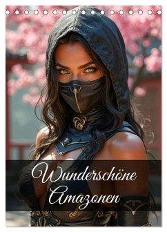 Cover Wunderschöne Amazonen (Tischkalender 2026 DIN A5 hoch), CALVENDO Monatskalender