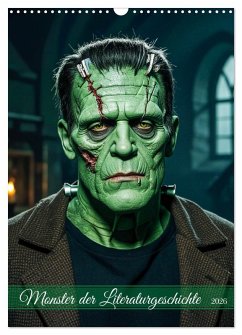 Monster der Literaturgeschichte (Wandkalender 2026 DIN A3 hoch), CALVENDO Monatskalender Monster der Literaturgeschichte (Wandkalender 2026 DIN A3 hoch), CALVENDO Monatskalender